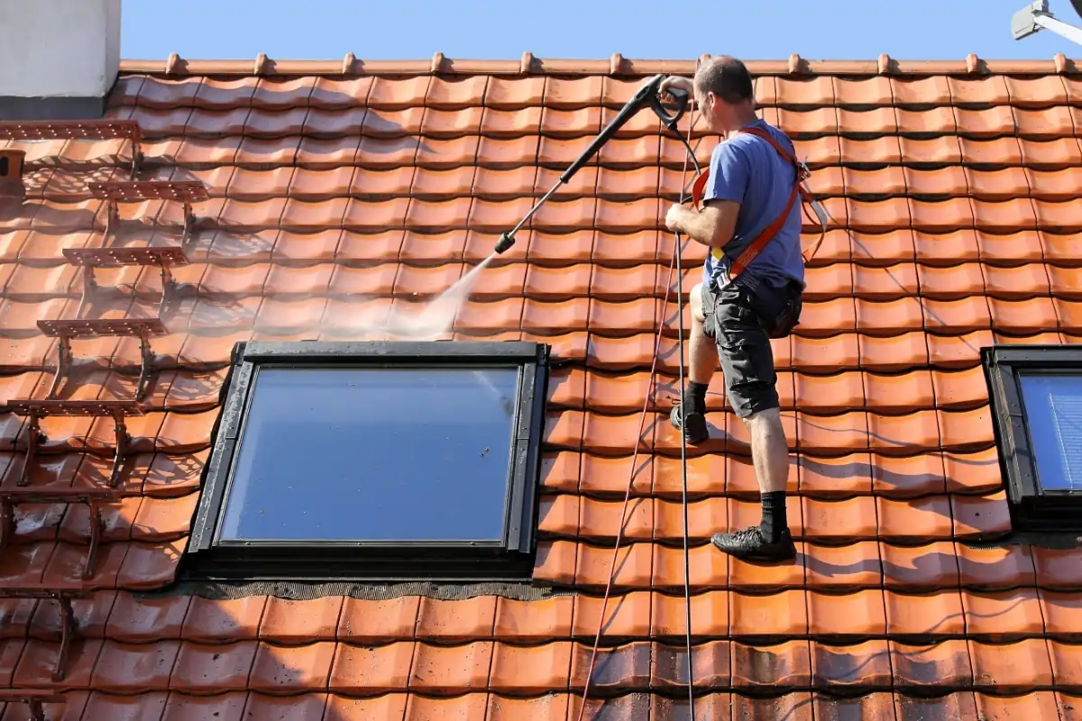 Nettoyage et démoussage professionnel de toiture à Vichy